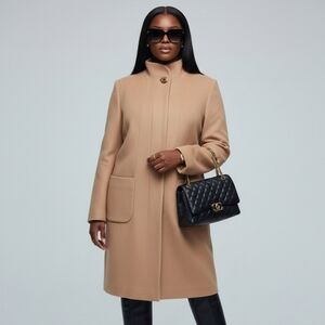 Kristen Blake Tan Coat